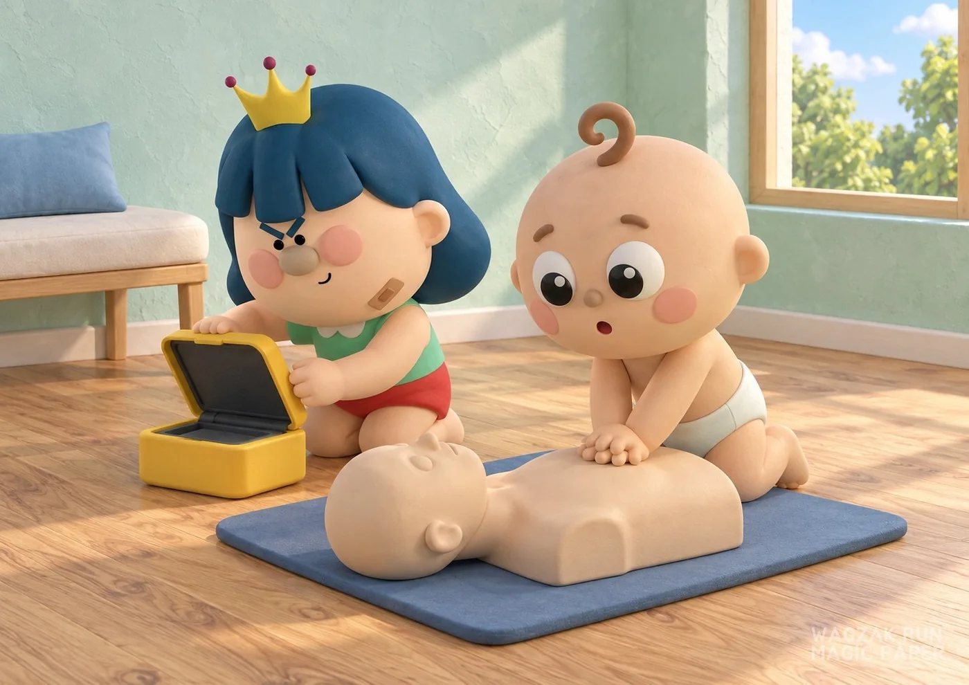 응급처치 미션 달성하기